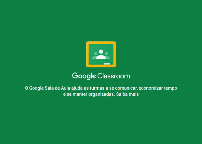 O Google Class Room fará parte do projeto piloto aplicado no CSA