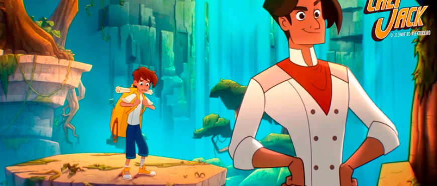 Ex-aluno do CSA participa da produção da animação 100% brasileira, Chef Jack