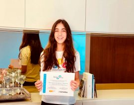Aluna do CSA conquista o 2º lugar nacional em concurso da Embaixada da Espanha no Brasil