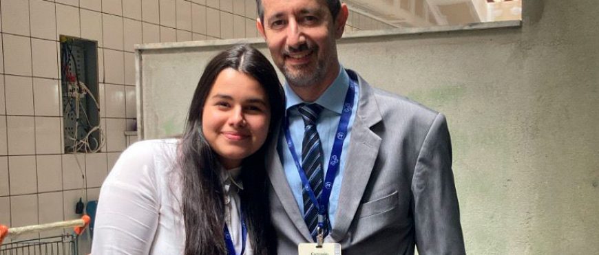 Aluna do CSA no Change the World da ONU