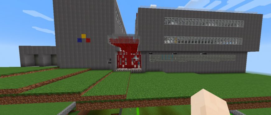 Ex-aluno leva o Colégio Santo Antônio para o mundo 3D do Minecraft