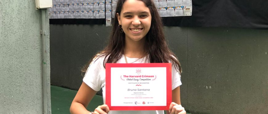 Aluna do CSA é premiada por Harvard