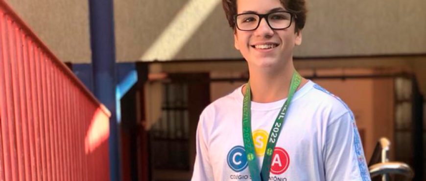 Aluno do CSA é finalista da World Mathematic Team Competition