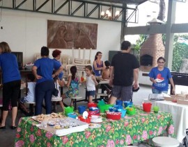 Grupo de Voluntários organiza festa para as crianças da Associação Irmão Sol