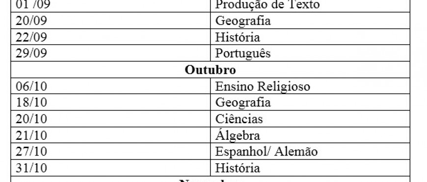 Provas-8-ano  CSA  Colégio Santo Antônio