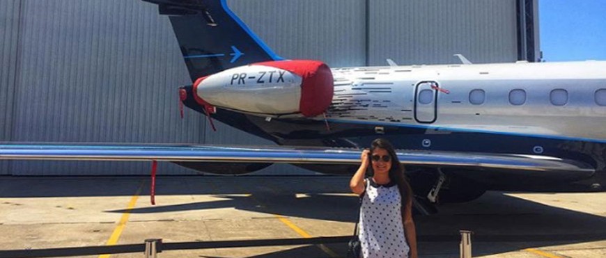 Conheça a Rita Cordeiro, ex-aluna e hoje engenheira na Embraer
