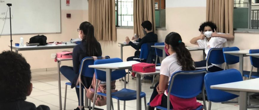Seguindo protocolo sanitário, Colégio Santo Antônio retoma aulas presenciais do Ensino Fundamental